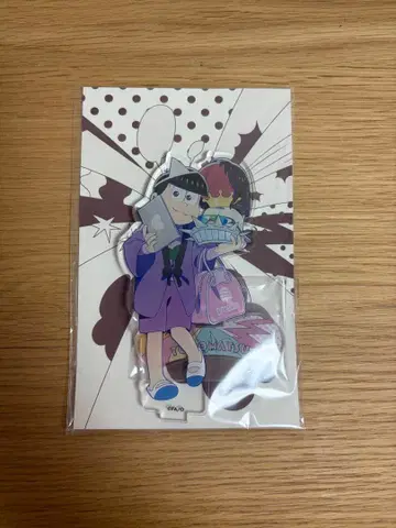 오소마츠 6쌍둥이 니트의 삶 전시회 아크릴 스탠드 토도마츠