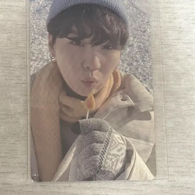 방탄소년단 슈가 민윤기 윈터패키지 윈패 포카