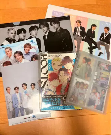 코무돗토 트레이딩 카드 클리어 파일 코믹 세트