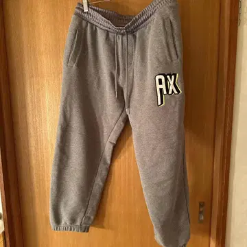 Armani Exchange 그레이 조거 팬츠 M
