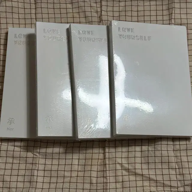 미개봉 러브유얼셀프 럽유셀 헐 방탄소년단