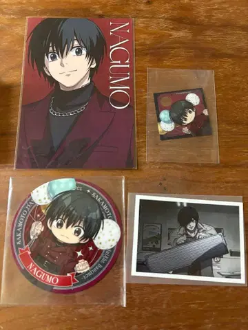 사카모토 데이즈 아모카페 나구모 엽서 코스터 장면 사진 피크