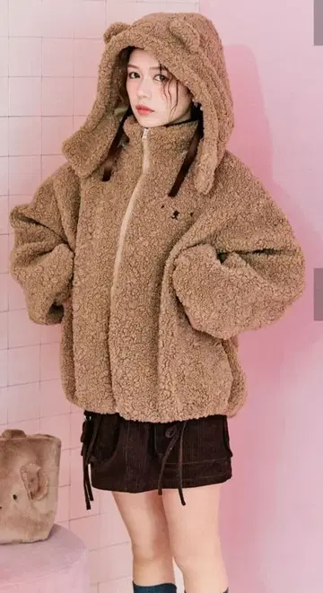 올리브 데 올리브 미피 보아 블루종