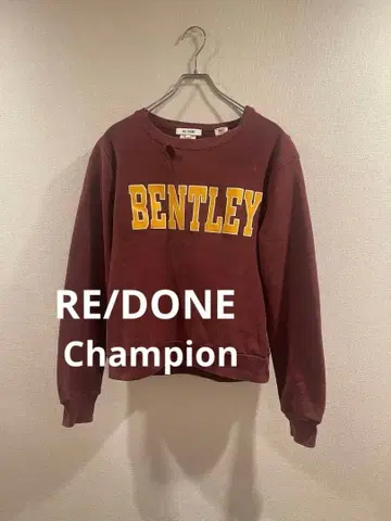 새상품급 RE/DONE x Champion 맨투맨