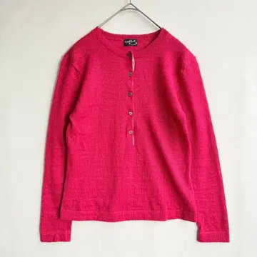 새상품급 GHL 마가렛호웰 여성용 린넨 스웨터 헨리넥