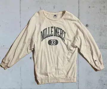 RUSSELL ATHLETIC SHIPS 맨투맨 크림 M