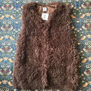 SUWDEE 에코 퍼 보아 베스트 수디 자켓