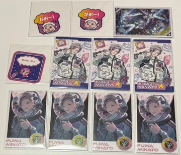 니지산지 로후마오 4주년 사진풍 카드 후와 미나토