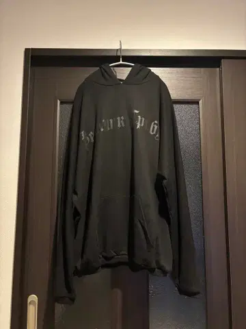 YEEZY BLACK DOGS HOODIE BLACK/BLACK 후드티