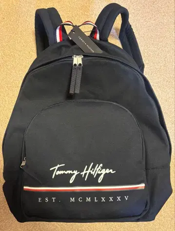 타미힐피거 백팩 네이비 타미힐피거