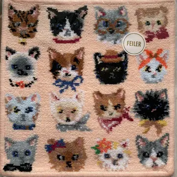 러브러리 프리티 캣츠 손수건