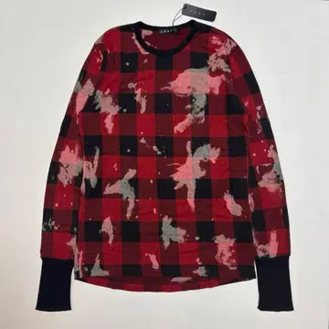 새상품 roar 로아 버팔로 체크 롱 슬리브 티셔츠