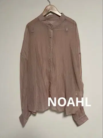 NOAHL 노알 시어 셔츠 블라우스