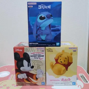 디즈니 피규어 3종 세트 묶음 판매