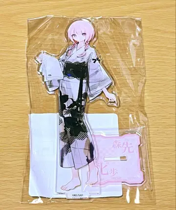 카미츠바키시 건설 중 극락탕 아크릴 스탠드 모리사키 카호