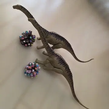 브라키오사우루스/공룡/피규어/2체 세트