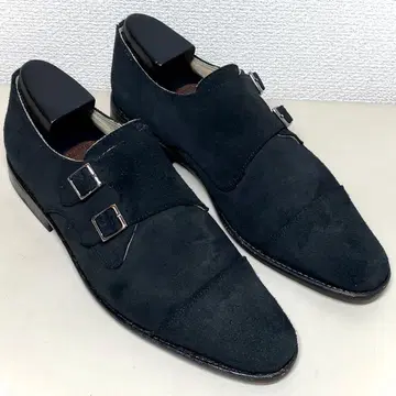 GLENFORD 글렌포드 더블 몽크 24cm 블랙 가죽 신발