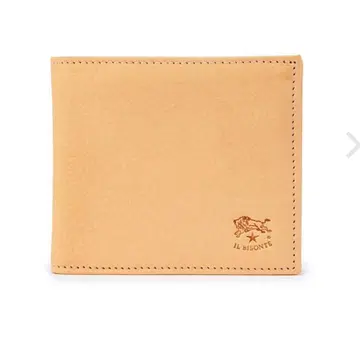 IL BISONTE 이단 접이식 지갑 누메 에이징 양호