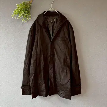 쿠쿠 청바지 (L) 코튼 혼방 성숙 캐주얼 럭셔리 미들 코트