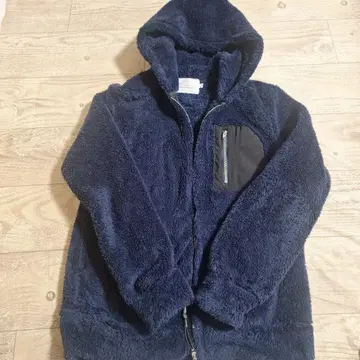 LiSS 네이비 플리스 자켓