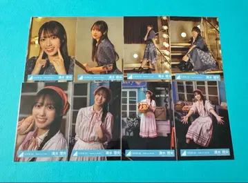 시미즈 리오 히나타자카46 브로마이드 비가 내려도 MV 의상 컴프