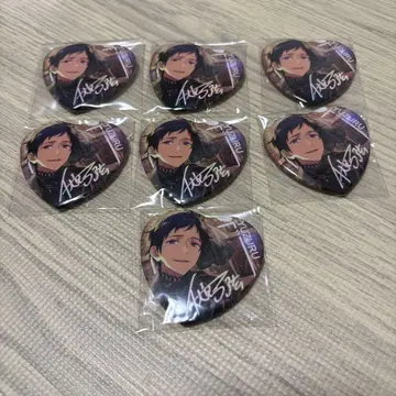 소망 캔뱃지 후시미 유즈루 앙스타 하트 캔뱃지