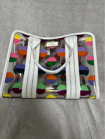 케이트 스페이드 컬러풀 도트 토트백