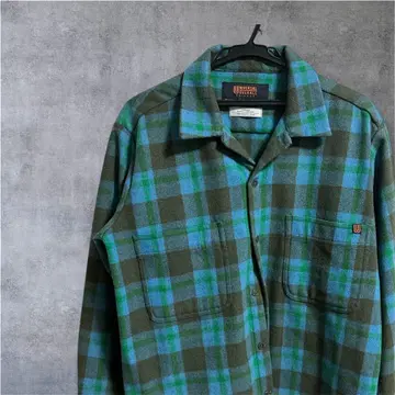 UNIVERSAL OVERALL 체크 셔츠 자켓
