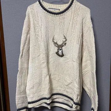 구제 와플 니트