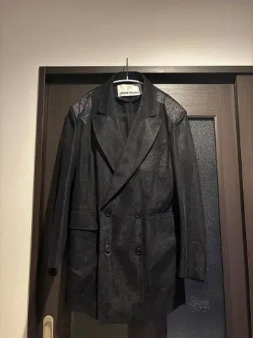 PRANK PROJECT 시스루 테일러드 자켓 더블 플랭크