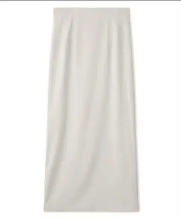 [ FRAY I.D ] 더블 새틴 스트레이트 스커트