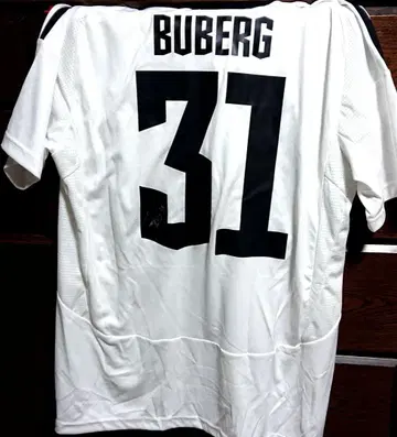 안드레아 부버그 여자 축구 실사용 유니폼 친필 사인