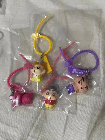 짱구는 못말려(크레용 신짱) 가챠가챠 4개 세트