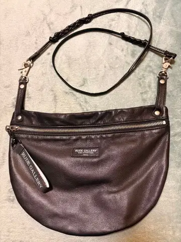 RUDE GALLERY LEATHER BIG APRON BAG