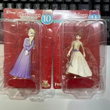 디즈니 크리스마스 오너먼트 2025 엘사 안나