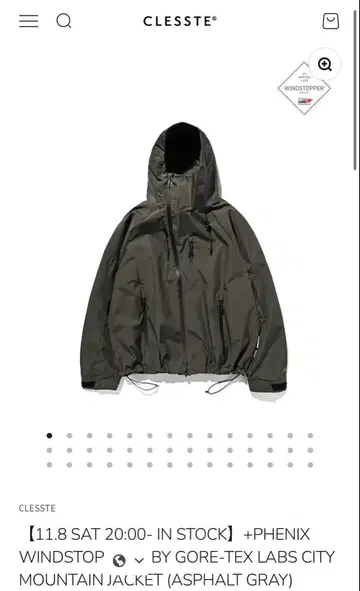 클레스테 시티 마운틴 재킷