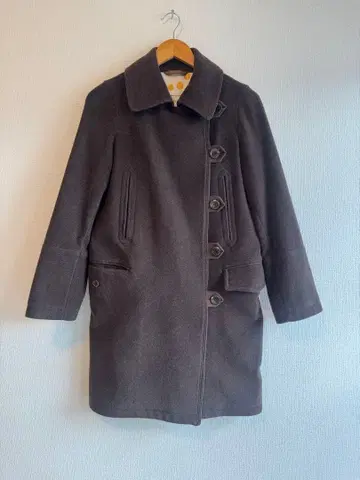 TSUMORI CHISATO 츠모리치사토 울 혼방 롱 코트 M