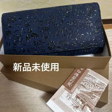 미사용 새상품 인덴야 장지갑 네이비 컬러