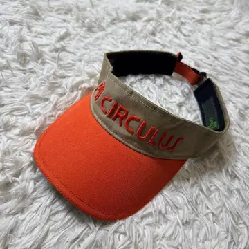 pw circulus 오렌지 베이지 바이저 여성용 골프웨어