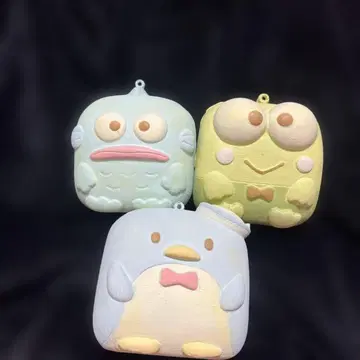 산리오 뜯어먹는 빵 스타일 스퀴즈 한교동 개골개골 턱시도샘