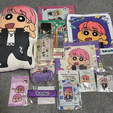 짱구는 못말려 TXT 태현 콜라보 굿즈 묶음 판매 투바 새상품