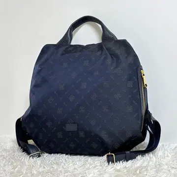 [새상품급] 이비자 로고 나일론 백팩 가죽 현행 모델 백팩