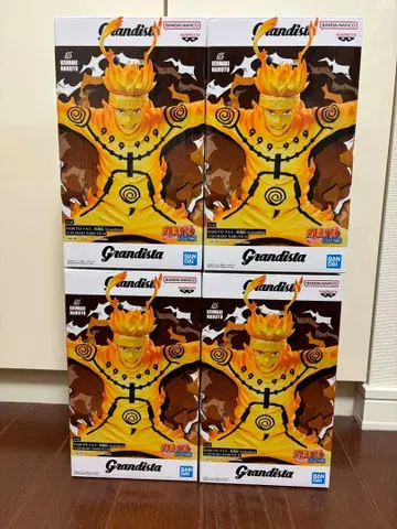 NARUTO 나루토 돌풍전 Grandista 우즈마키 나루토 4개 세트