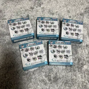 원피스 G상 아크릴 스탠드 5개 세트