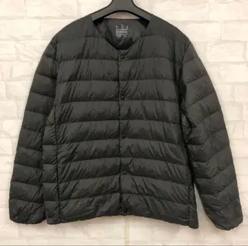 MUJI 무인양품 경량 다운 노카라 자켓