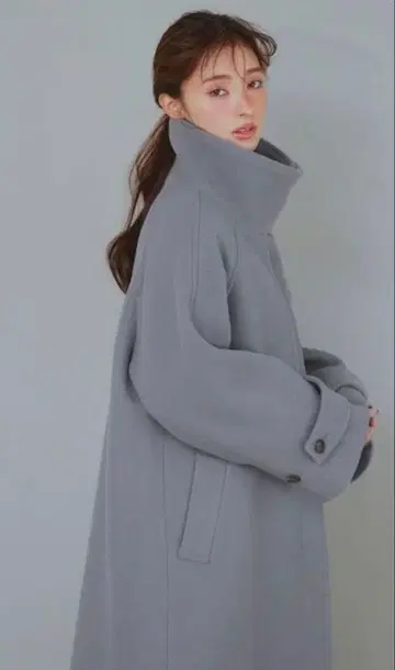 FRAY.ID 울 리버 발마칸 코트