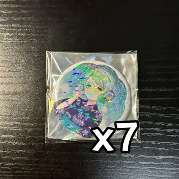 BanG Dream! 뱅드림 JOYSOUND 캔뱃지 홀로그램 히카와 사요