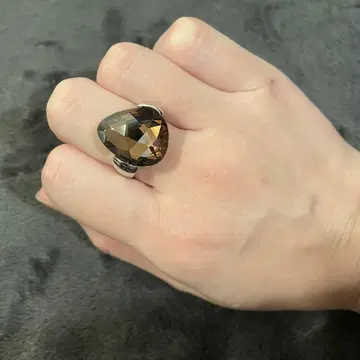 스와로브스키 크리스탈 대형 반지