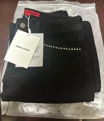 jaded london Studded Drift Flared Jeans