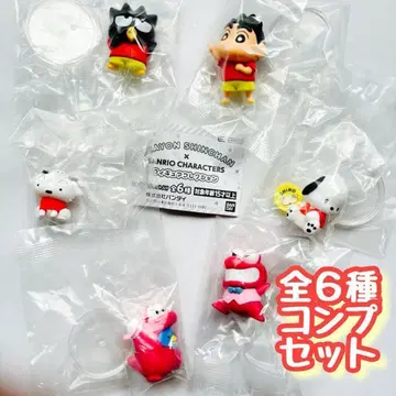 컴프 원작 짱구는 못말려(크레용 신짱) x 산리오 캐릭터즈 피규어 컬렉션